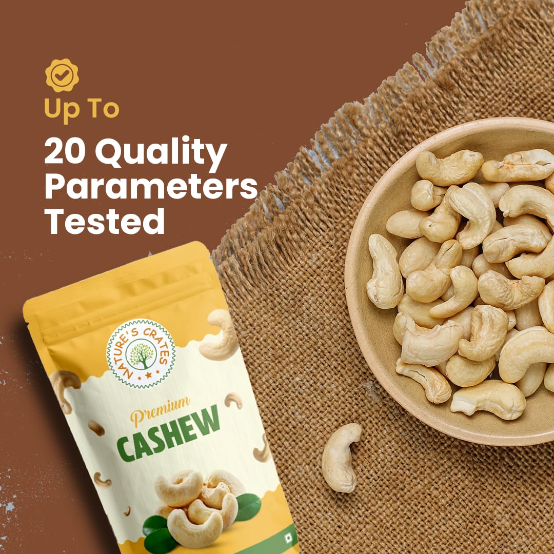 Cashew Raw Nuts W240 | Premium Jumbo Cashew Kernels (Raw, Unsalted)